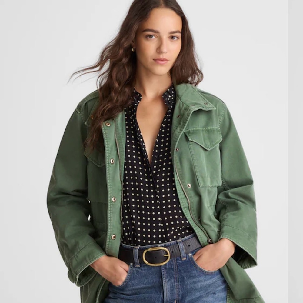 Madewell oversized field jacket, size large